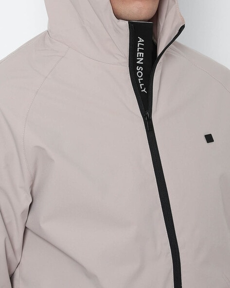 Zip Front Hooded Jacket