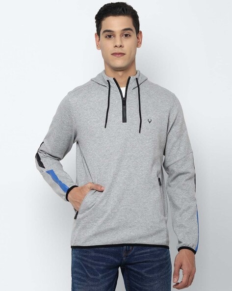 Allen solly grey sweatshirt sale