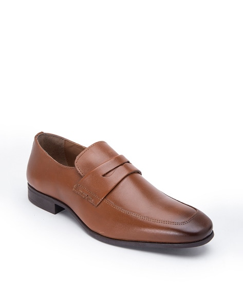 Slip-on Derbys with Genuine Leather Upper