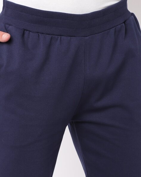 FILA Colorblock Men Blue Track Pants - Buy FILA Colorblock Men Blue Track  Pants Online at Best Prices in India