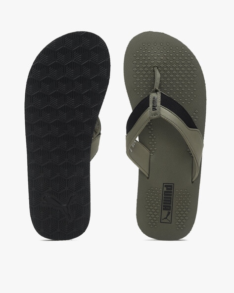 Buy Grey Black Flip Flop Slippers for Men by Puma Online