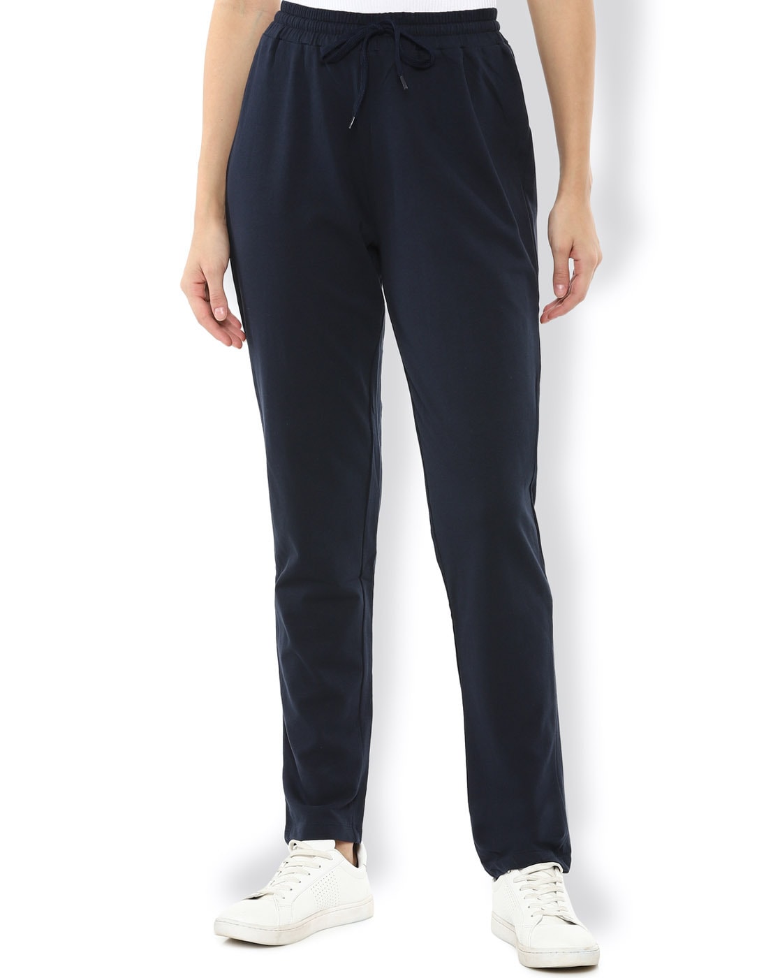 Buy Jockey U110 Women's Super Combed Cotton Rich Fleece Trackpants With  Zipper Pockets online