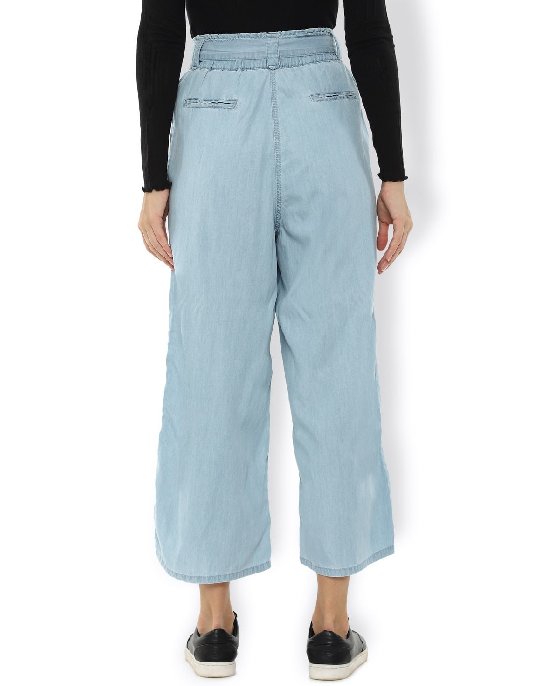 Buy Belted Palazzo Pants Online In India  Etsy India