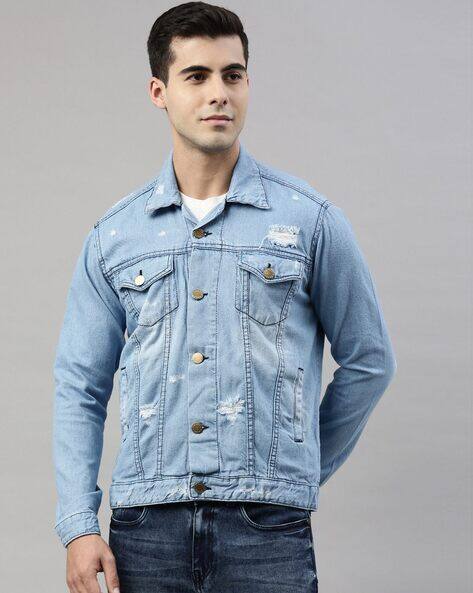 Buy Blue Jackets \u0026 Coats for Men by 