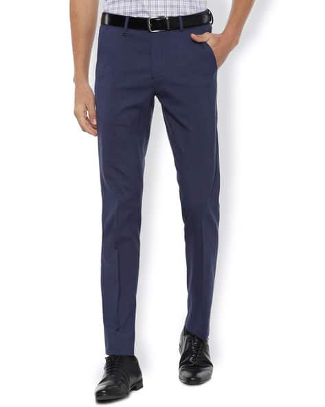 van heusen blue pants