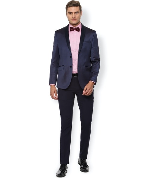 Slim Fit Single-Breasted 2-Piece Suit Set