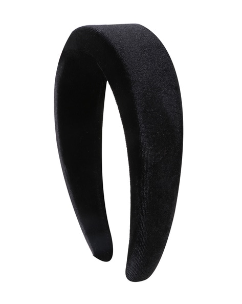 headband women Women elasticated velvetlook hairband with twist knot 778  thenationalheraldcom