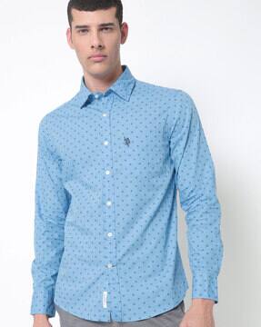 Buy Blue Shirts for Men by U.S. Polo 