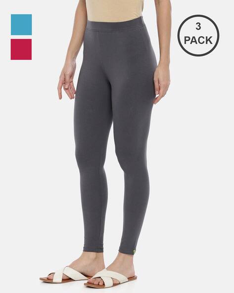Buy Multi Leggings for Women by HUGGY 