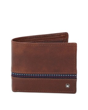 LOUIS PHILIPPE Men Brown Genuine Leather Wallet TAN - Price in India