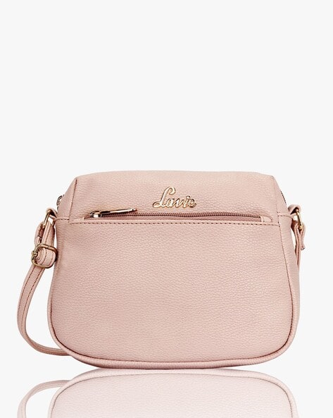 Lavie Brown Solid Small Sling Handbag