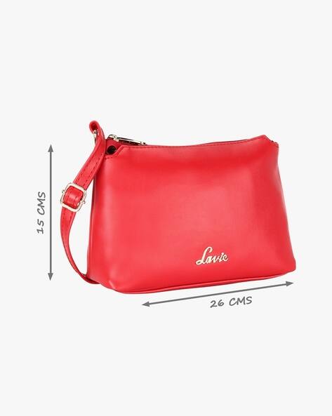 lavie red sling bag