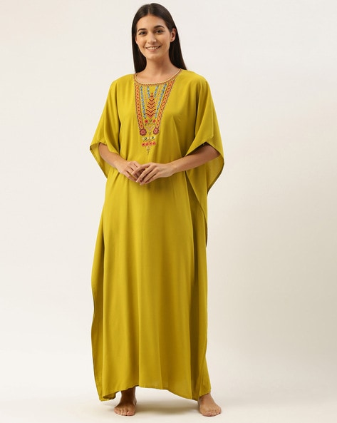 Indian kaftan hot sale night dress