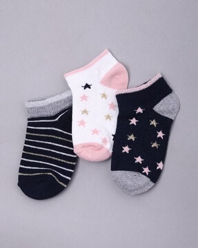 Rupa :: Footline Gracy Ladies Regular Socks Pack of 3