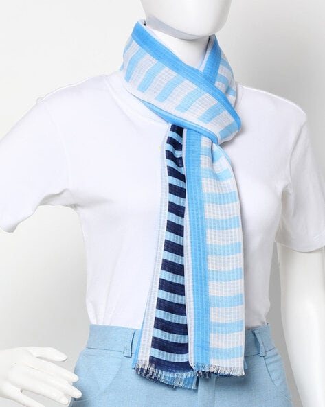 Striped Polyester Scarf Price in India