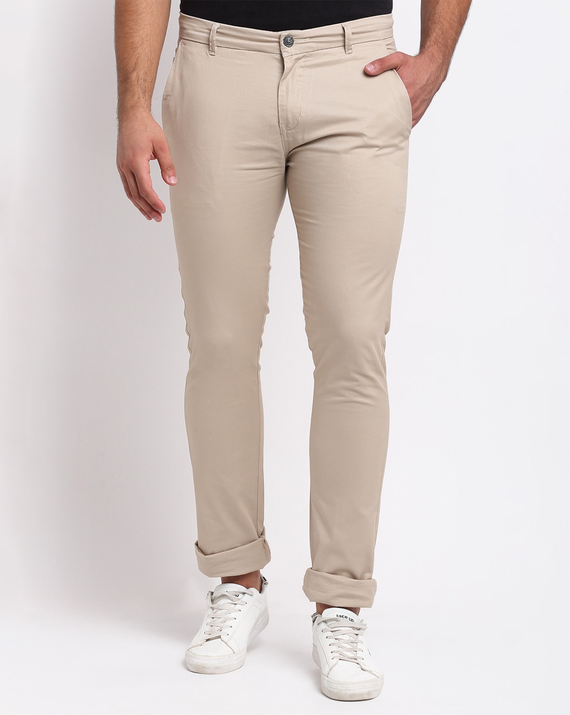 Buy LaMODE Men Blue Comfort Regular Fit Self Design Formal Trousers   Trousers for Men 5531233  Myntra