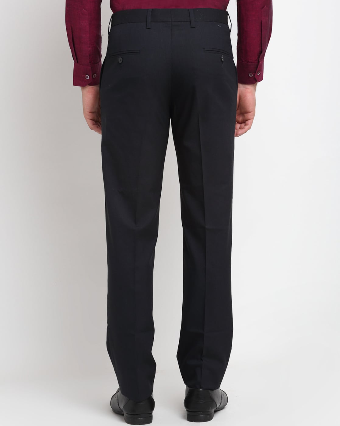 Buy Navy Blue Formal Trouser For Men Online @ Best Prices in India |  UNIFORM BUCKET