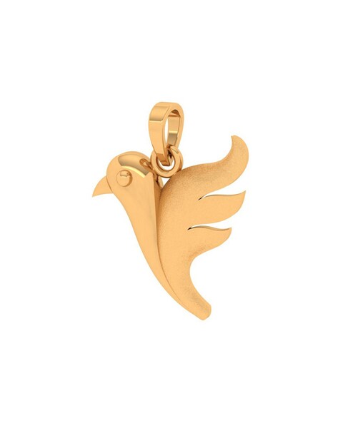 Gold Dove Necklace – Anne Bowes Jewellery