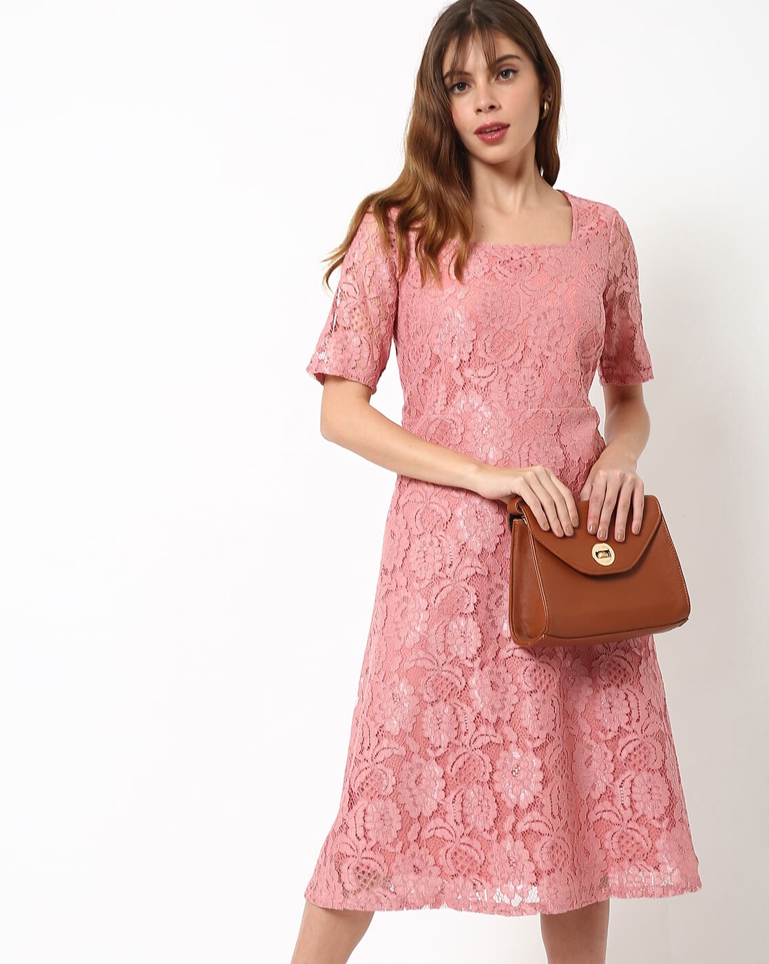 Buy Pink Dresses for Women by Fig Online