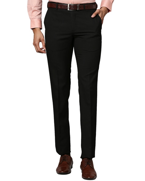 Raymond Solid Slim Fit Trousers