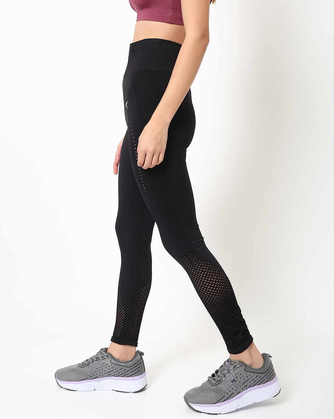 Buy Black Leggings for Women by PERFORMAX Online