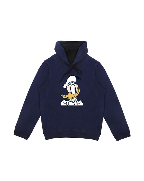 Buy Navy Blue Sweatshirts Hoodie for Boys by Disney By Wear Your