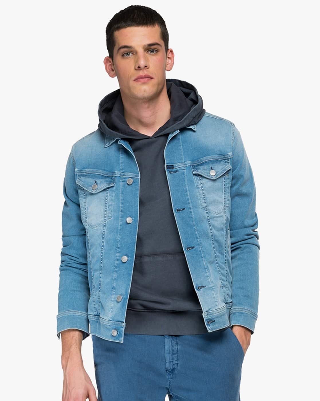Buy Blue Jackets \u0026 Coats for Men by 