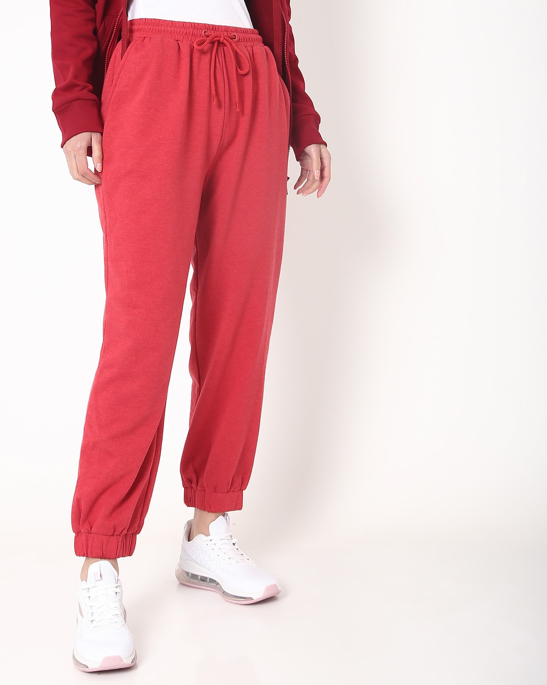 Buy Red Track Pants for Women by Femella Online