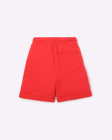 Colourblock Bermuda Shorts with Insert Pockets view 2