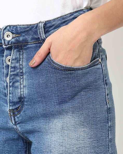 Buy BLUE Shorts for Women by Deal Jeans Online