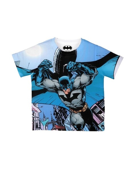 Buy Blue Tshirts for Boys by Batman Online 