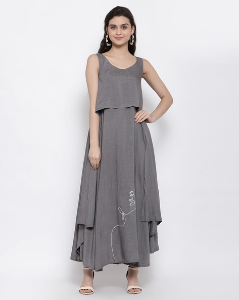 Popover on sale maxi dress