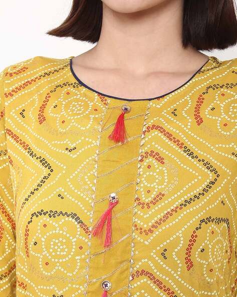 Top more than 88 reliance trends yellow kurtis - thtantai2