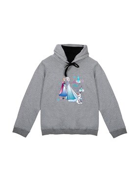 Buy Navy Sweatshirts Hoodie for Girls by Disney By Wear Your