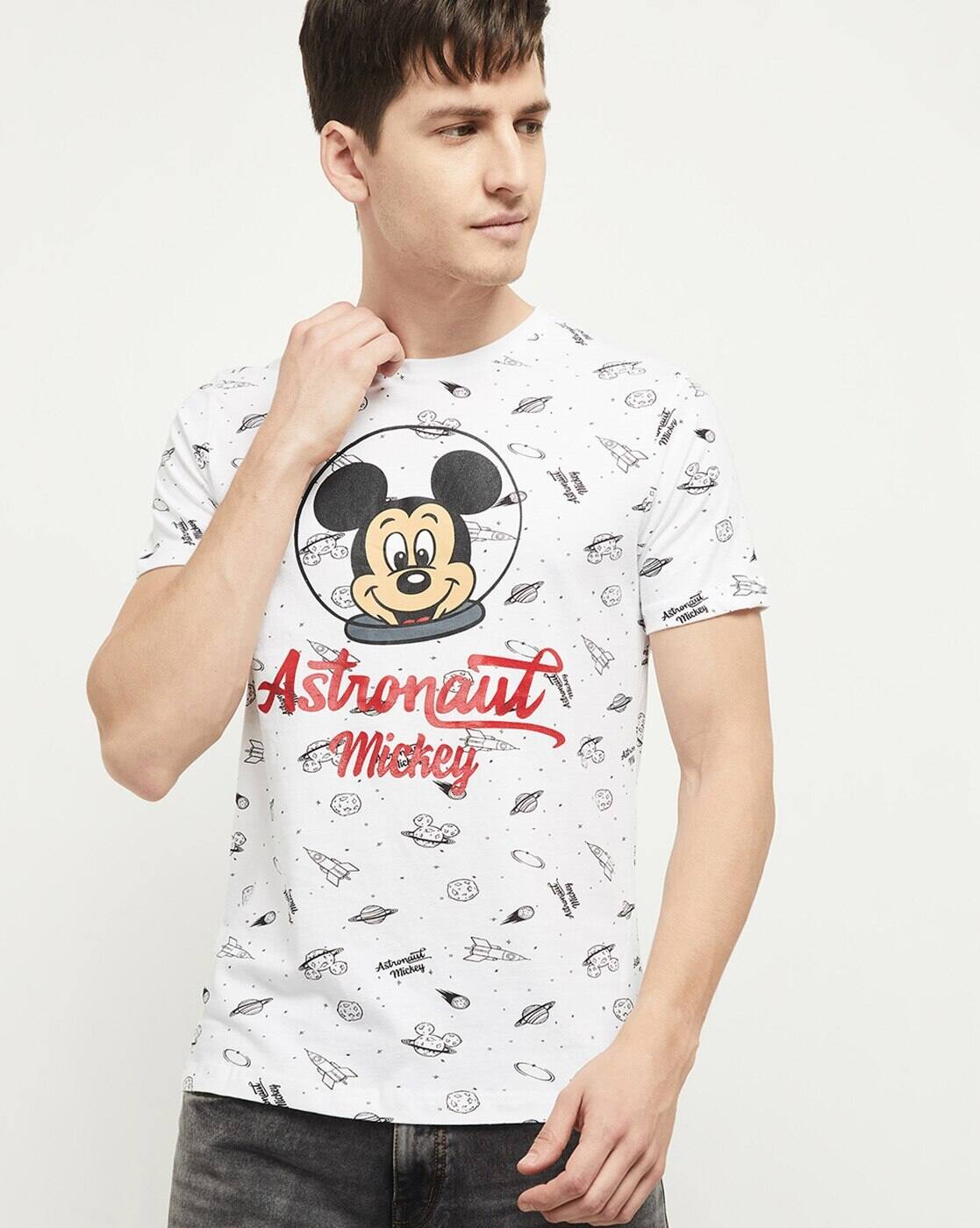 Buy White Tshirts for Men by MAX Online 