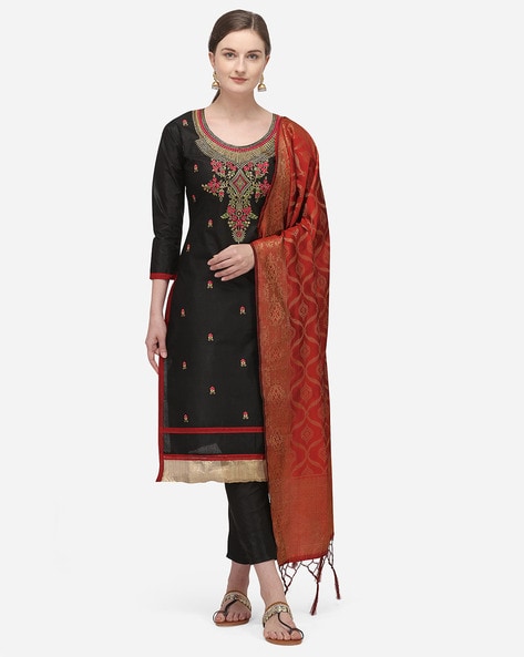 Indian Unstitched Dress Material Price in India