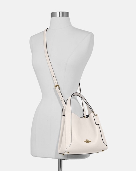 Buy Coach Hadley Hobo 21 Bag with Detachable Shoulder Strap, White Color  Women
