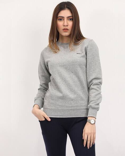 gray sweatshirt womens