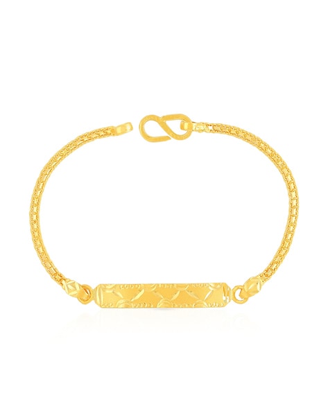 Buy Malabar Gold and Diamonds 22k (916) Yellow Gold Bracelet for Men at  Amazon.in