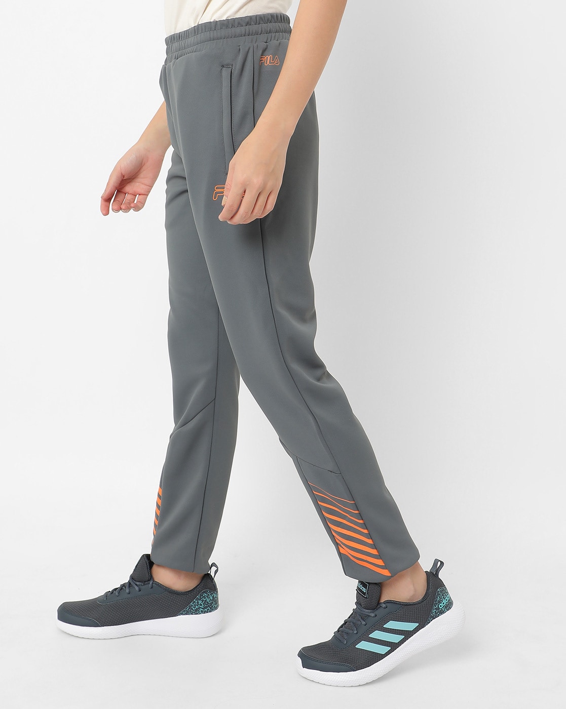 Buy Grey Track Pants for Women by FILA Online