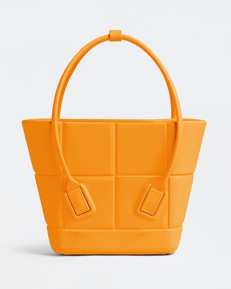 Orange Bottega Veneta Medium Arco Shoulder Bag