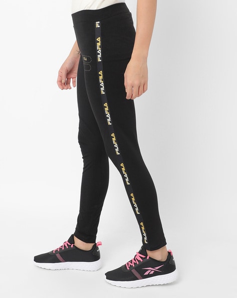 Buy Black Track Pants for Women by FILA Online