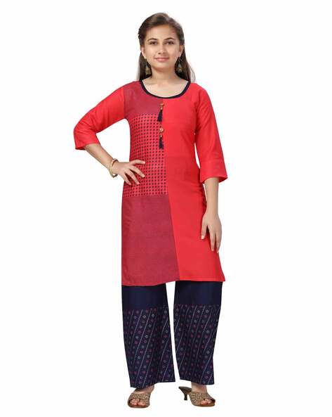 Buy Red Kurta Suit Sets for Women by Growish Online | Ajio.com