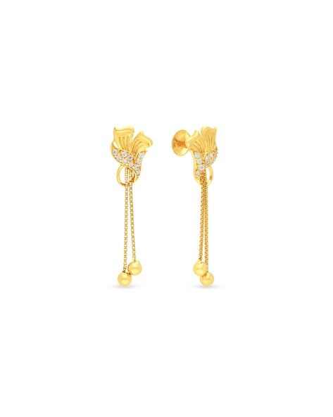 Buy Malabar Gold Earring USEG12092904 for Women Online | Malabar Gold &  Diamonds