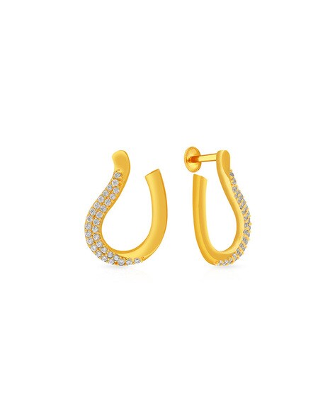 Anna Zuckerman Trifecta Diamond Crystalline Earrings