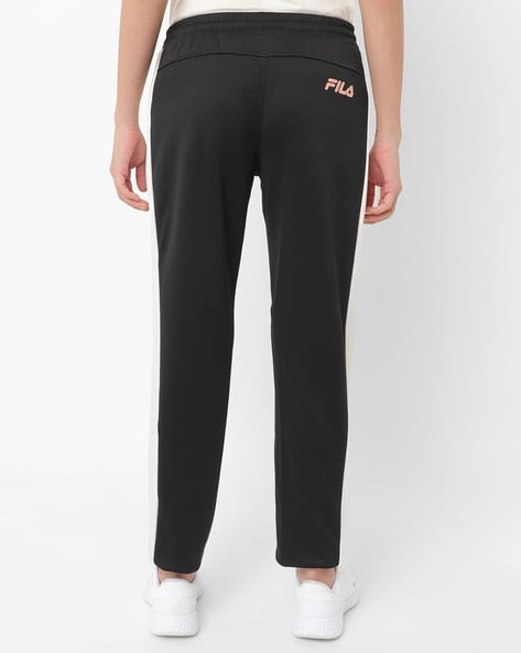 Buy Black Track Pants for Women by FILA Online