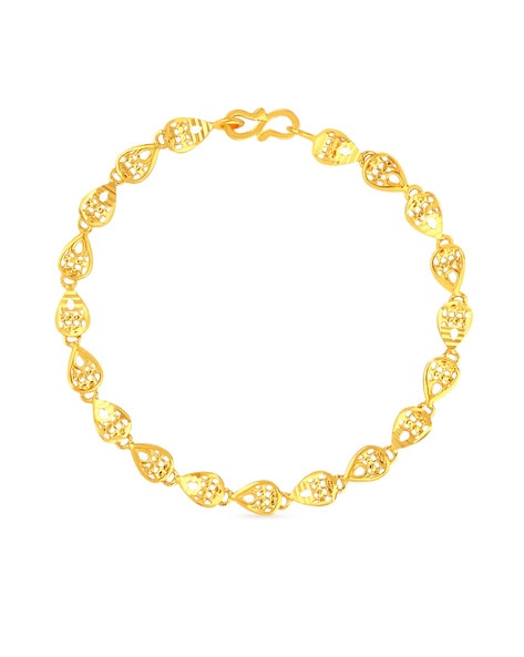 Buy Malabar Gold and Diamonds Starlet Collection 22k (916) Yellow Gold  Bangle at Amazon.in