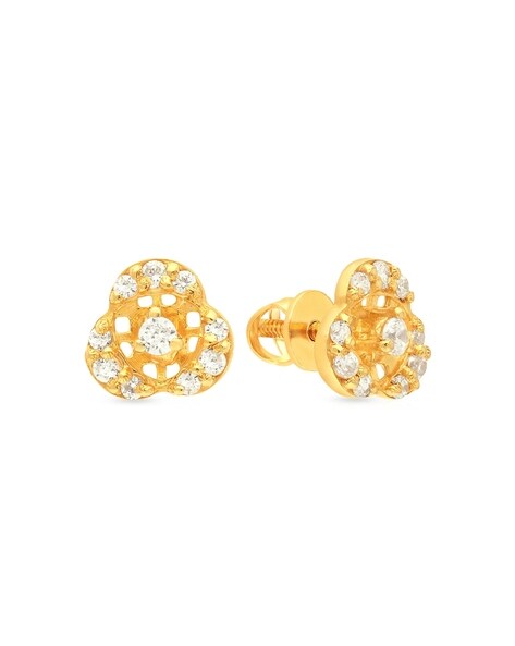 Buy Gold Kids Stud Earrings - Joyalukkas