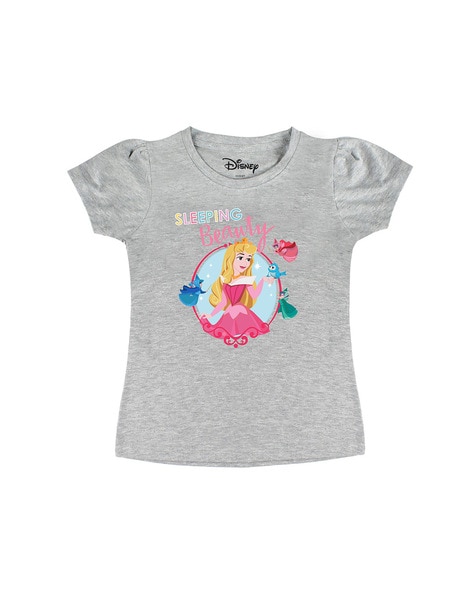 Buy Yellow Tshirts for Girls by Disney By Wear Your Mind Online