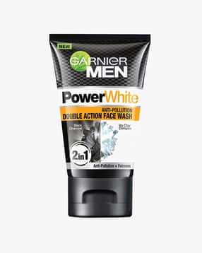 Power White Anti-Pollution Double Action Facewash-100 gm